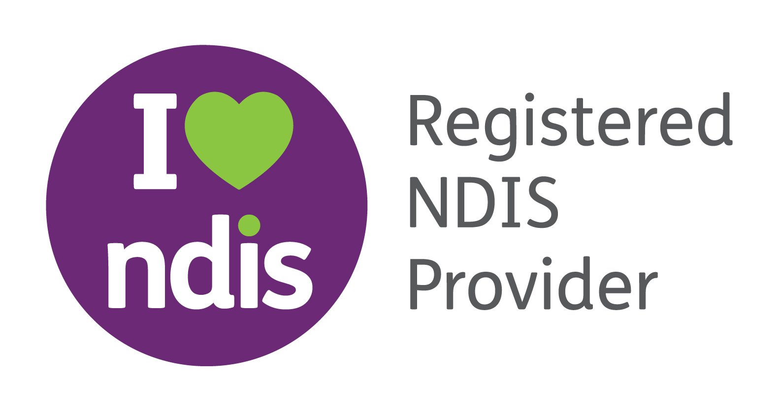 I heart NDIS sticker